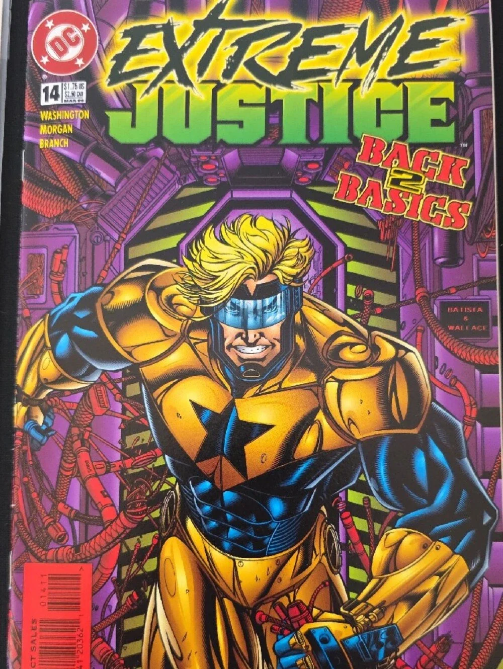 DC Comic Book Set Of 4- Extreme Justice